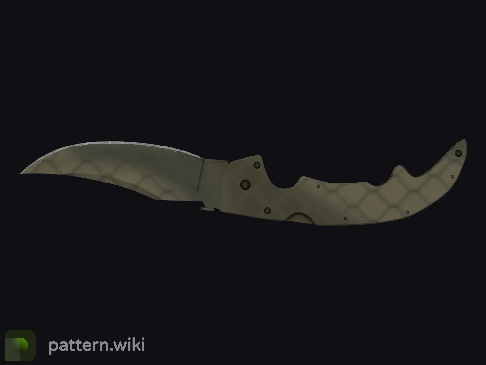 Falchion Knife Safari Mesh seed 434