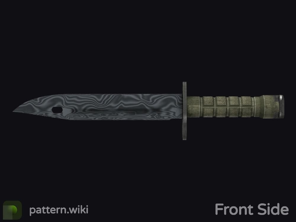 Bayonet Damascus Steel seed 230