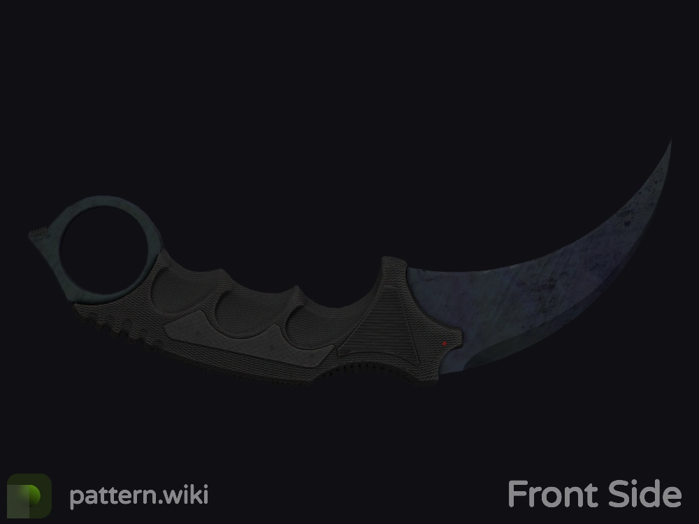 Karambit Blue Steel seed 653