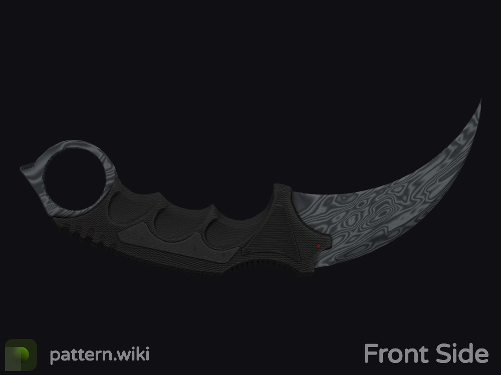 Karambit Damascus Steel seed 662