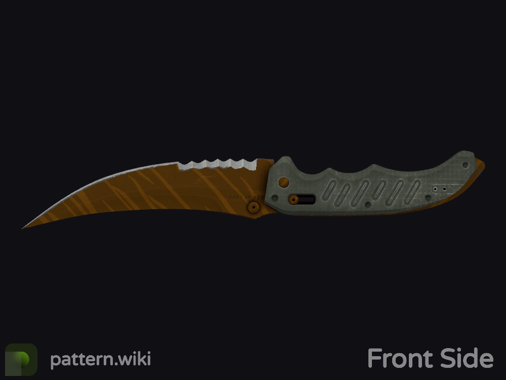 Flip Knife Tiger Tooth seed 371