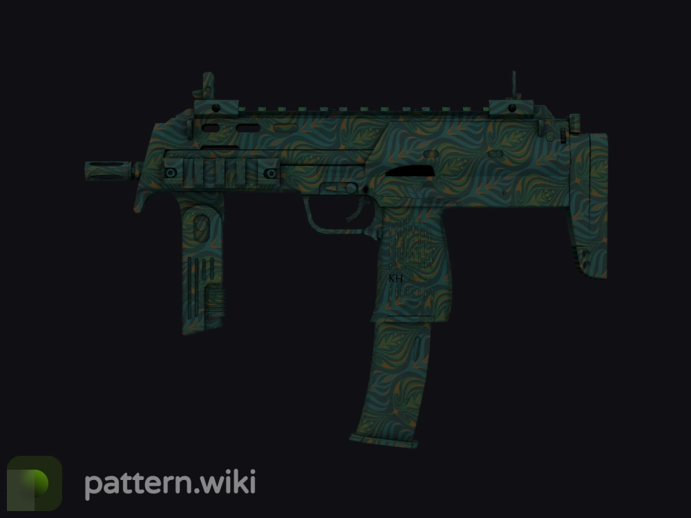 MP7 Teal Blossom seed 182