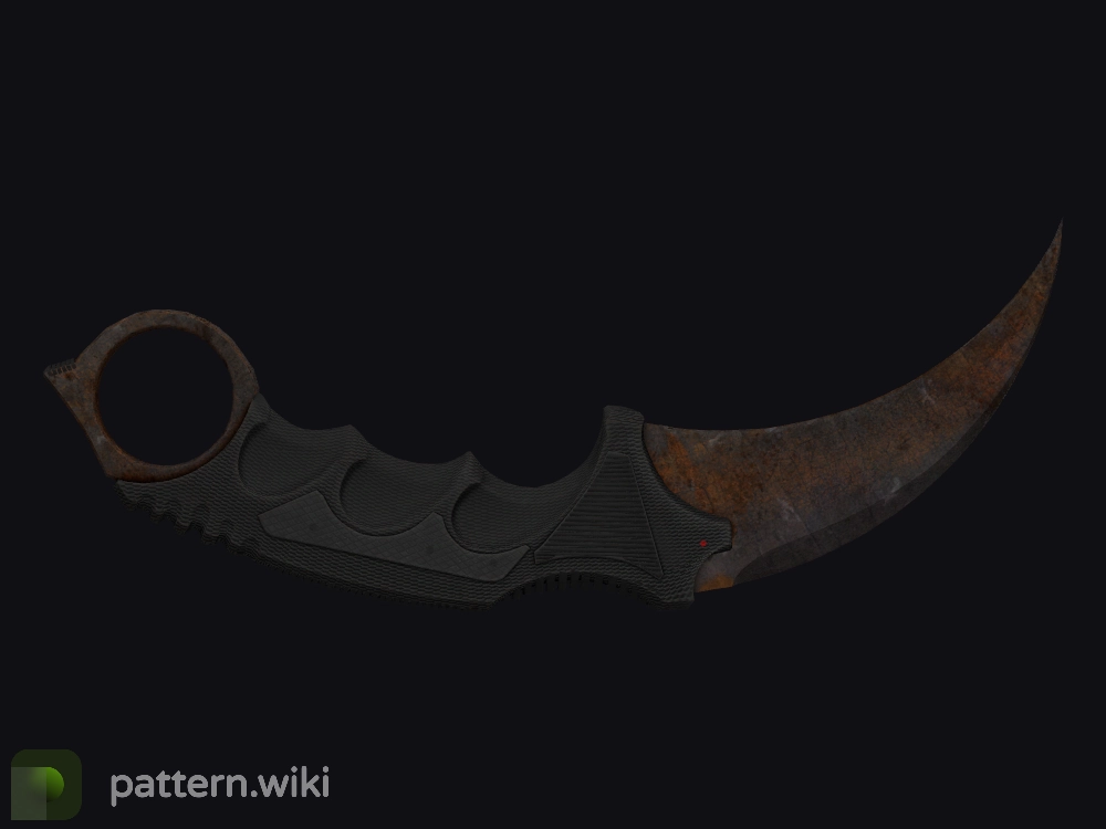 Karambit Rust Coat seed 127