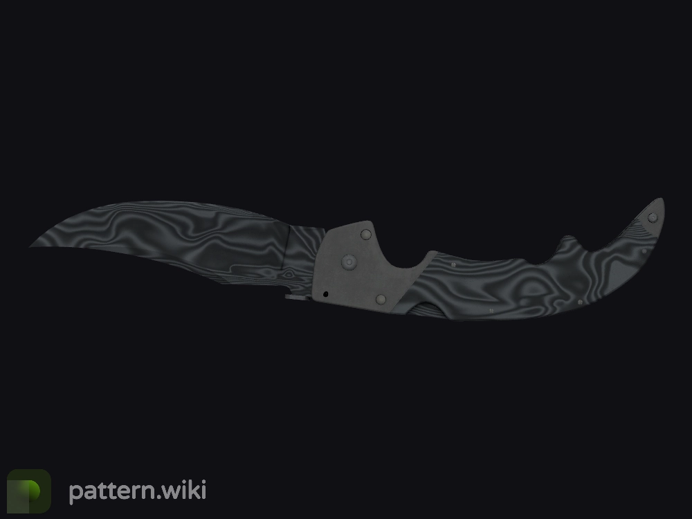 Falchion Knife Damascus Steel seed 509