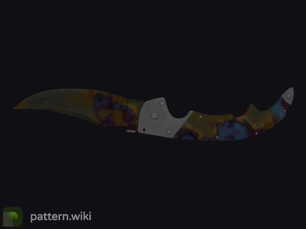 Falchion Knife Case Hardened seed 946