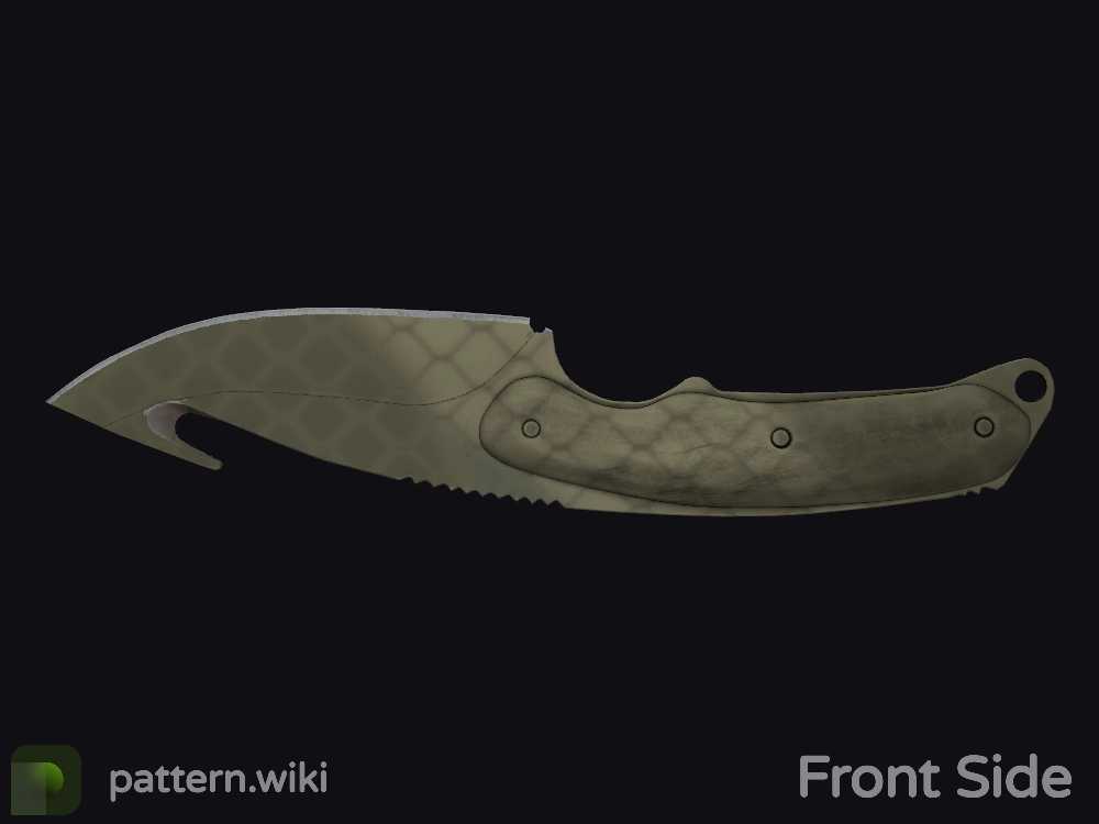 Gut Knife Safari Mesh seed 345