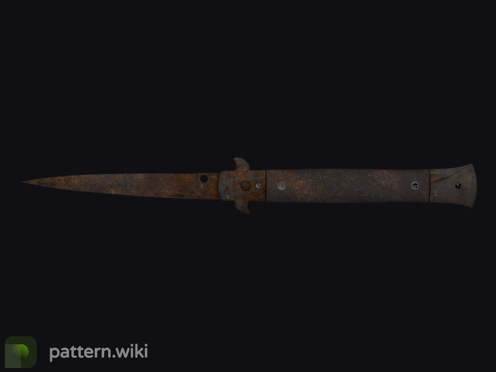 Stiletto Knife Rust Coat seed 150