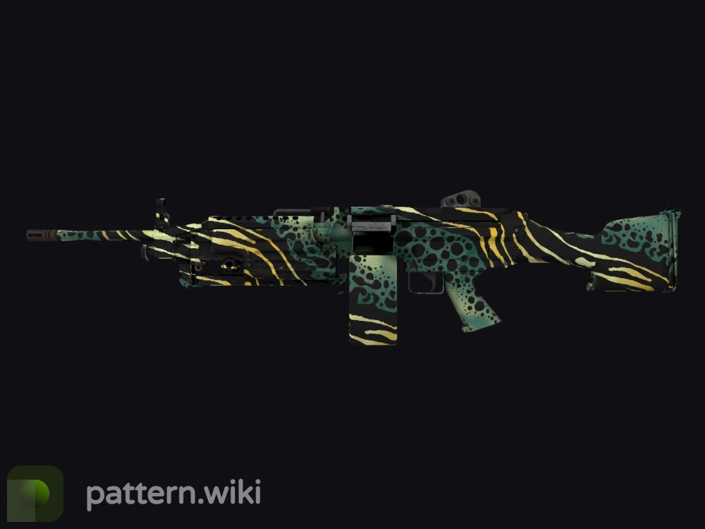 M249 Emerald Poison Dart seed 757