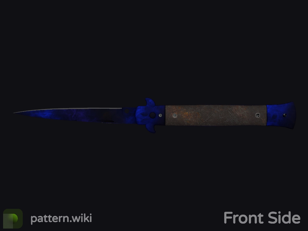 Stiletto Knife Doppler seed 637