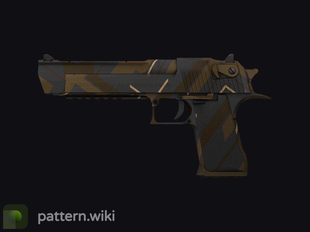 Desert Eagle Bronze Deco seed 42