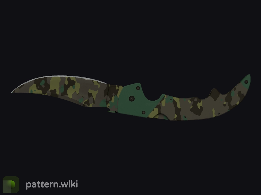 Falchion Knife Boreal Forest seed 833