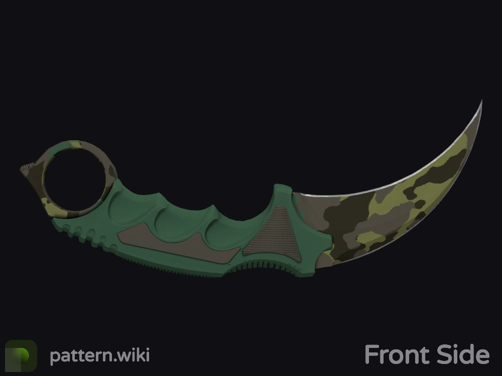 Karambit Boreal Forest seed 139