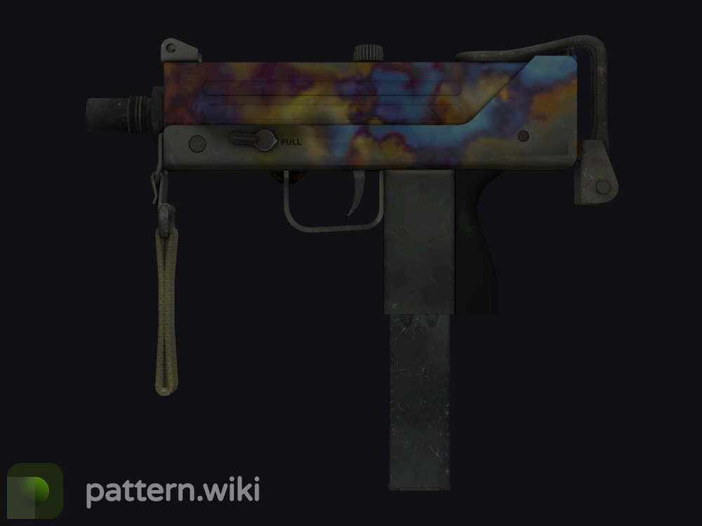 MAC-10 Case Hardened seed 780