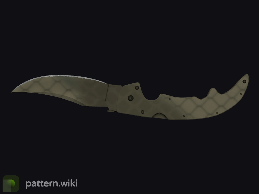 Falchion Knife Safari Mesh seed 302