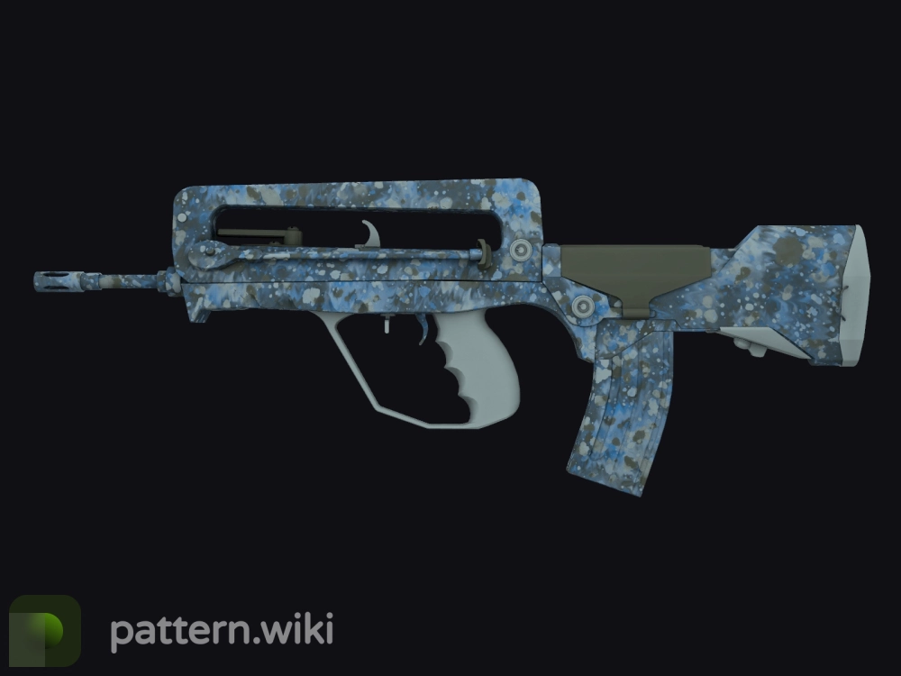 FAMAS Cyanospatter seed 816