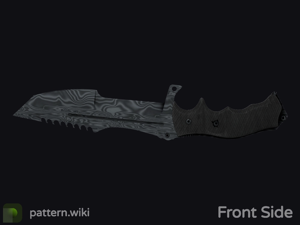 Huntsman Knife Damascus Steel seed 681