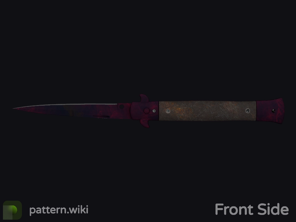 Stiletto Knife Doppler seed 824