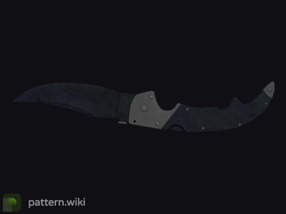 Falchion Knife Blue Steel seed 85