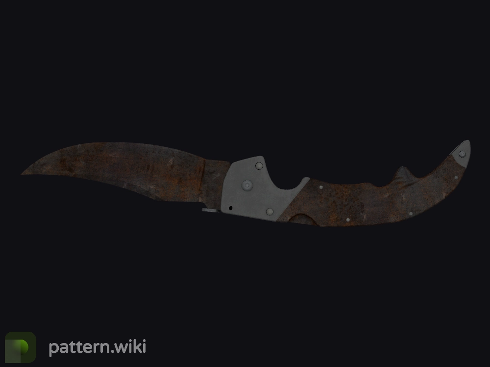 Falchion Knife Rust Coat seed 323