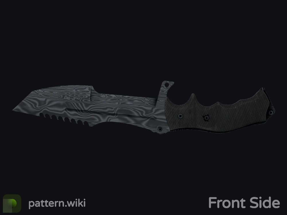 Huntsman Knife Damascus Steel seed 985