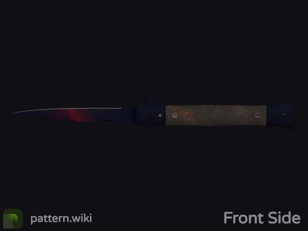 Stiletto Knife Doppler seed 981