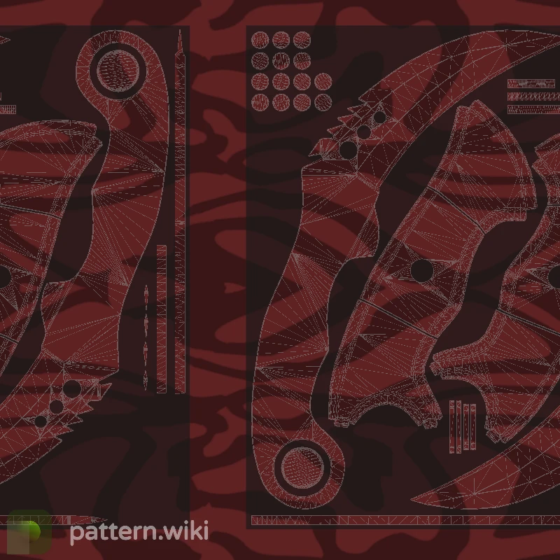 Talon Knife Slaughter seed 503 pattern template