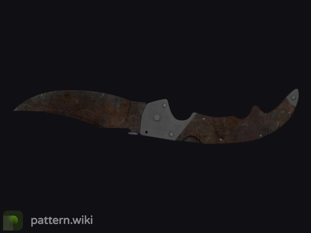 Falchion Knife Rust Coat seed 250