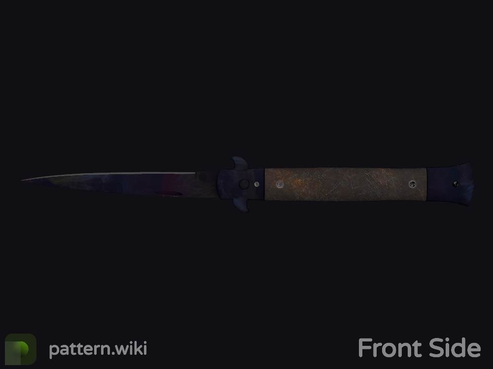 Stiletto Knife Doppler seed 185