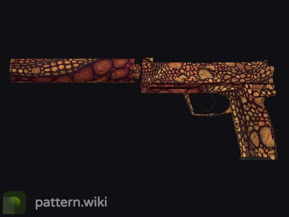 USP-S Orange Anolis seed 833