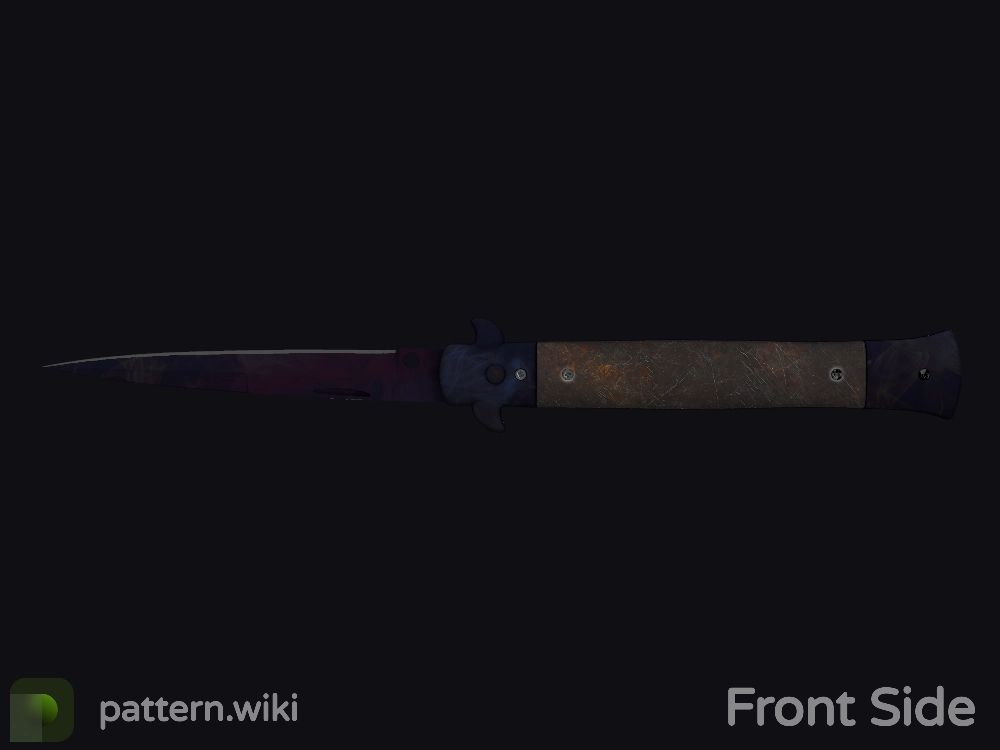 Stiletto Knife Doppler seed 856