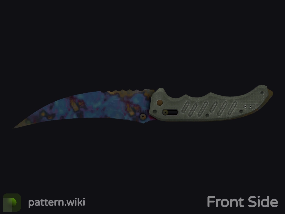 Flip Knife Case Hardened seed 312