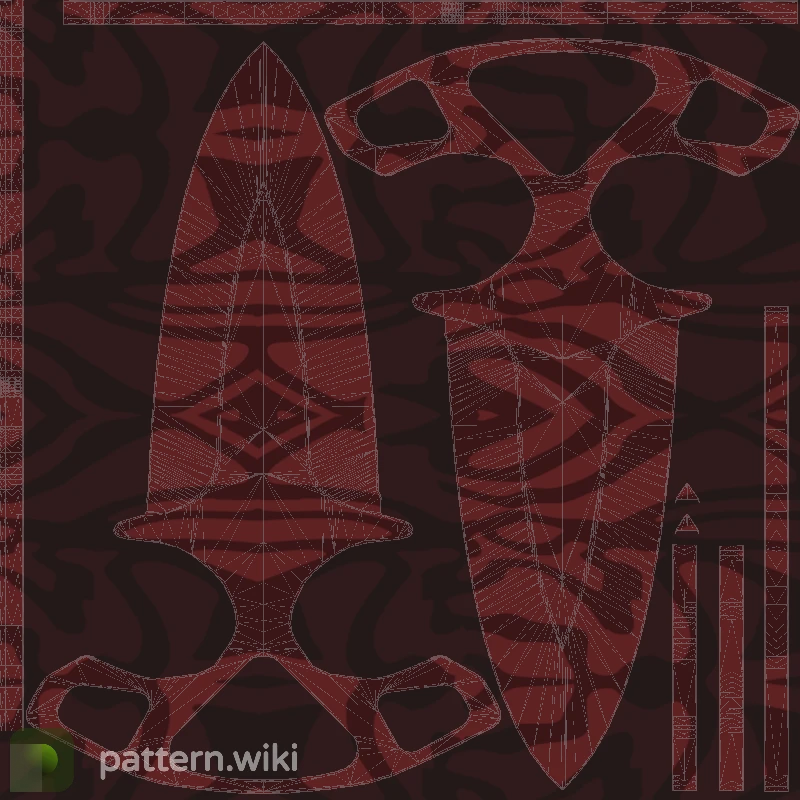 Shadow Daggers Slaughter seed 61 pattern template