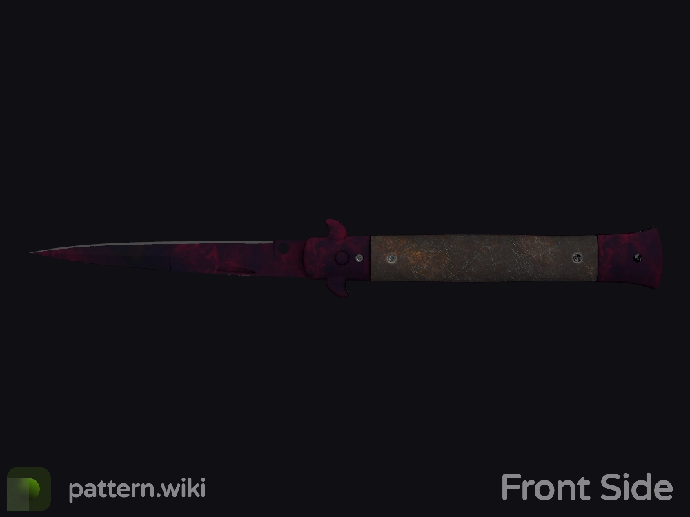 Stiletto Knife Doppler seed 175