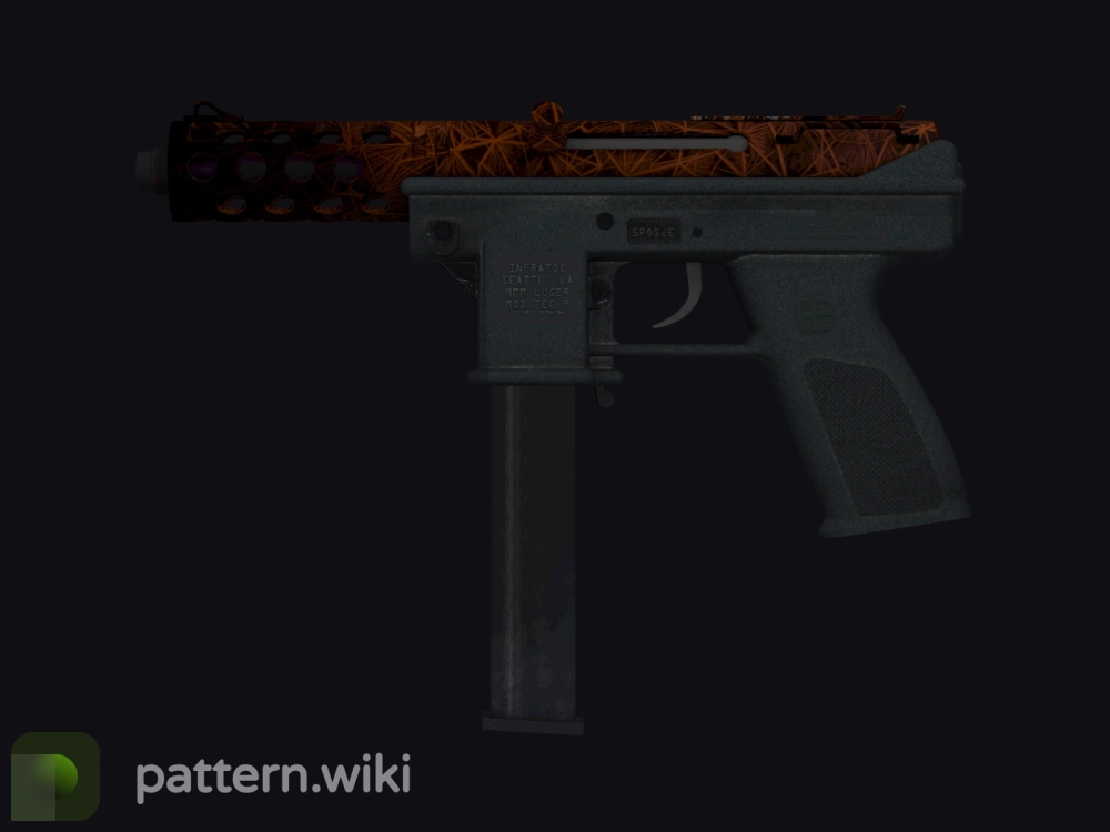 Tec-9 Red Quartz seed 949