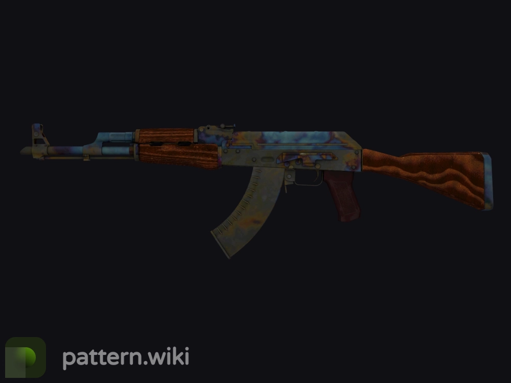 AK-47 Case Hardened seed 878