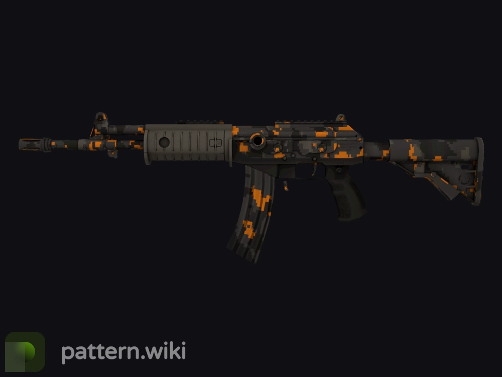 Galil AR Orange DDPAT seed 264