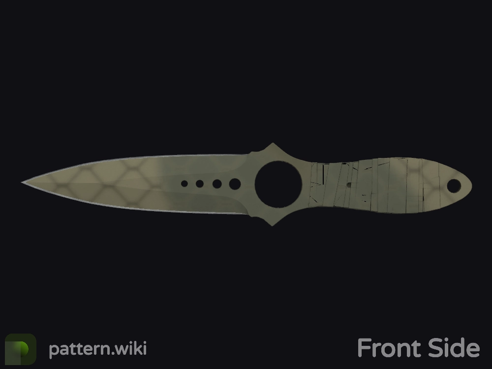 Skeleton Knife Safari Mesh seed 373