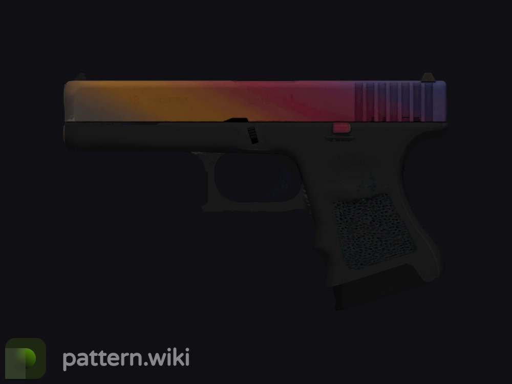 Glock-18 Fade seed 674