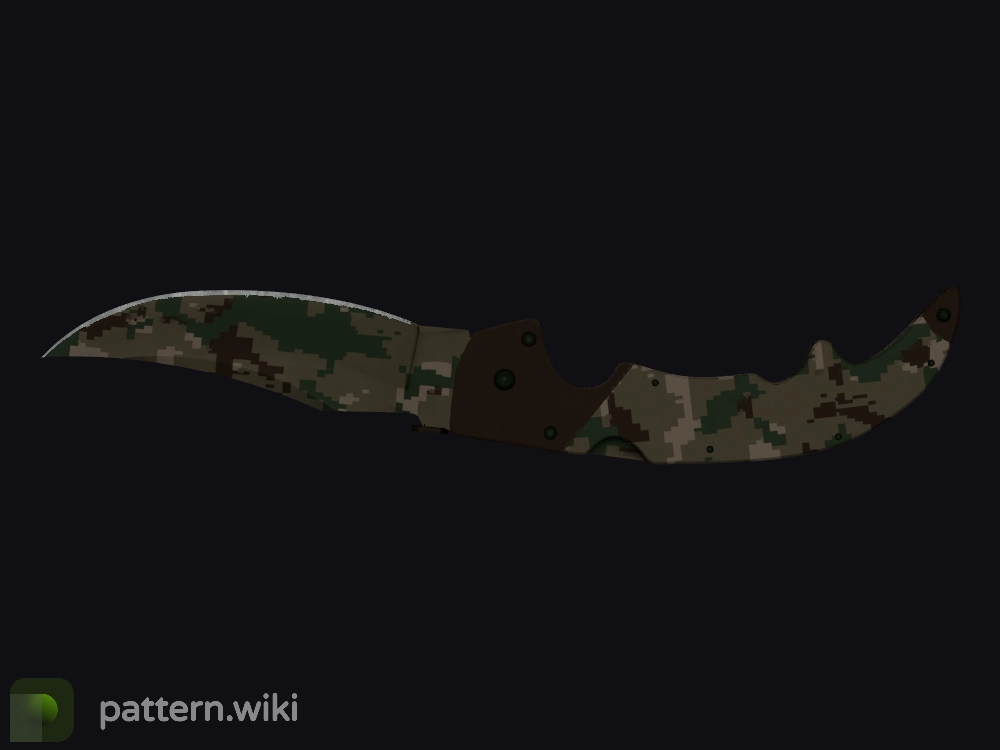 Falchion Knife Forest DDPAT seed 439