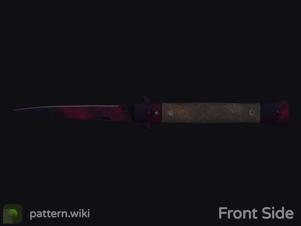 Stiletto Knife Doppler seed 62