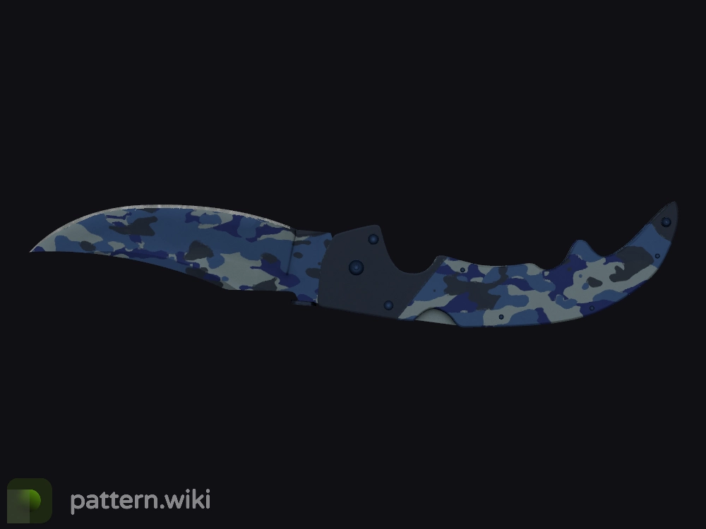 Falchion Knife Bright Water seed 163