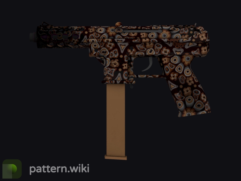 Tec-9 Orange Murano seed 344