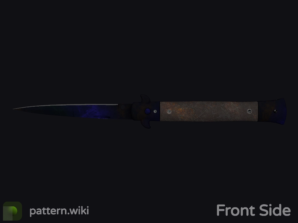 Stiletto Knife Doppler seed 957