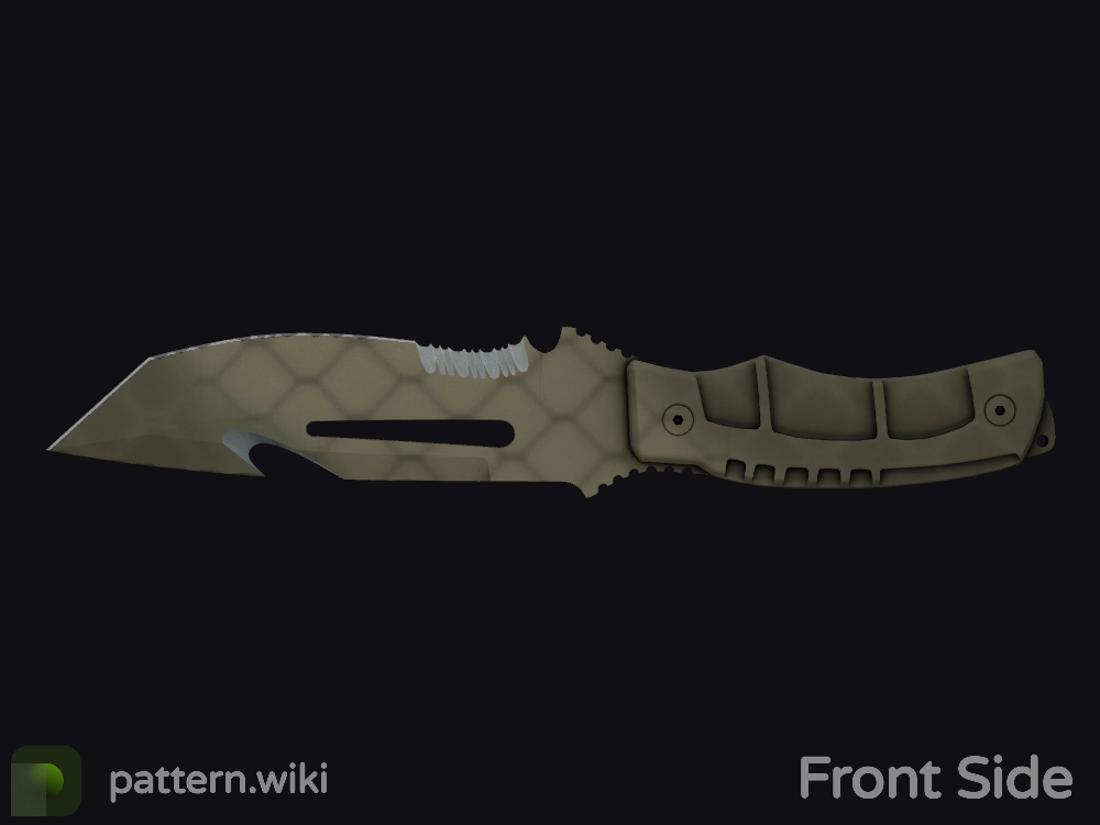 Survival Knife Safari Mesh seed 887