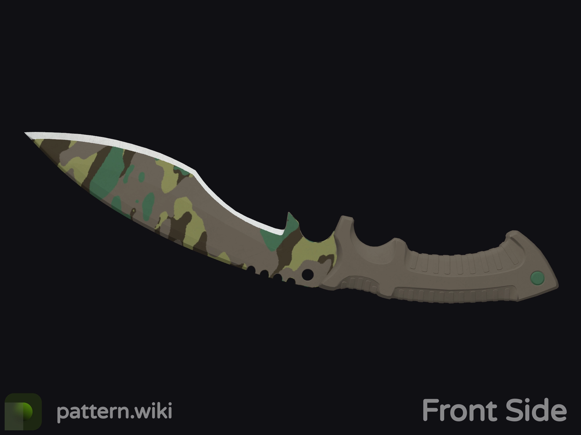 Kukri Knife Boreal Forest seed 958