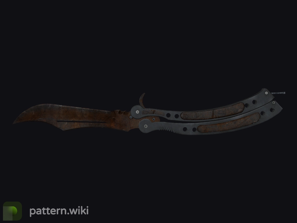 Butterfly Knife Rust Coat seed 74