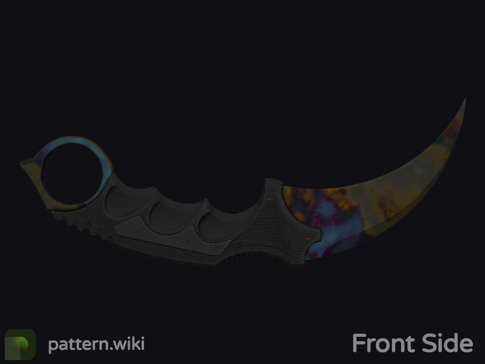 Karambit Case Hardened seed 968