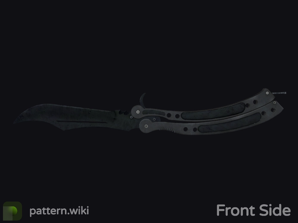 Butterfly Knife Blue Steel seed 867