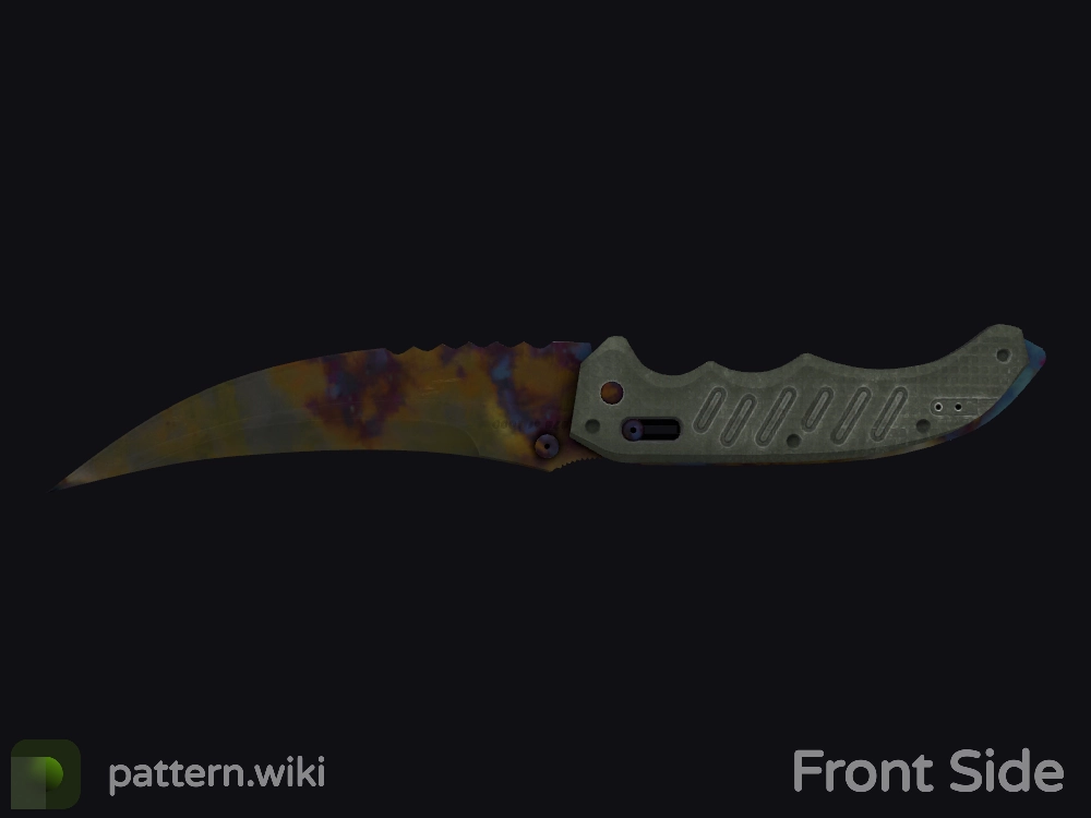 Flip Knife Case Hardened seed 654