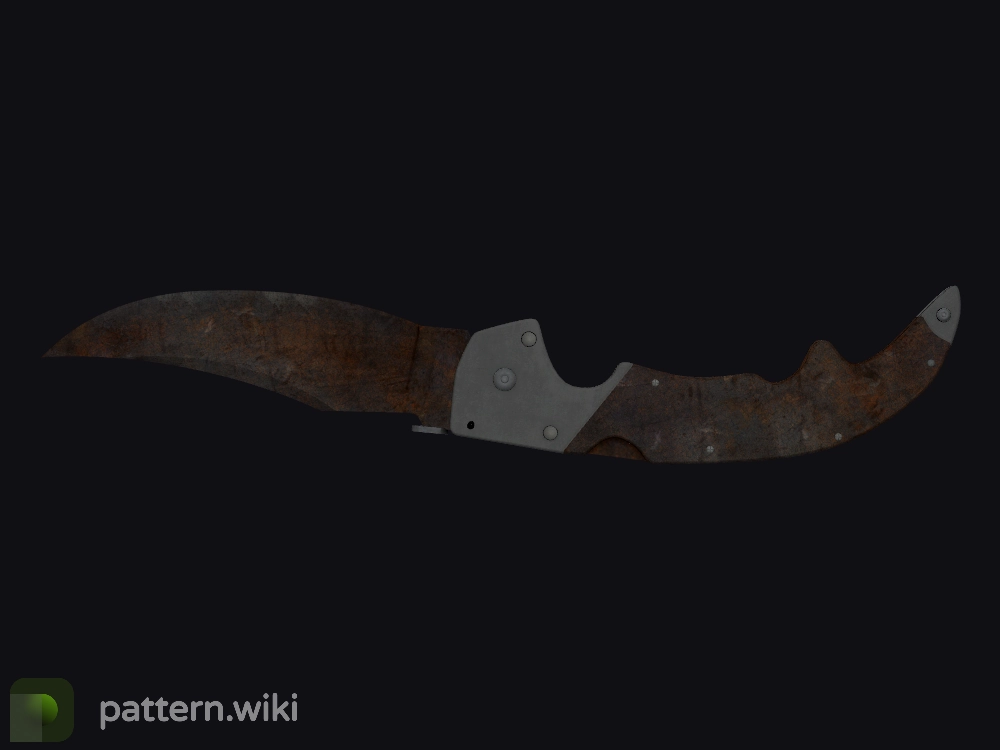 Falchion Knife Rust Coat seed 745